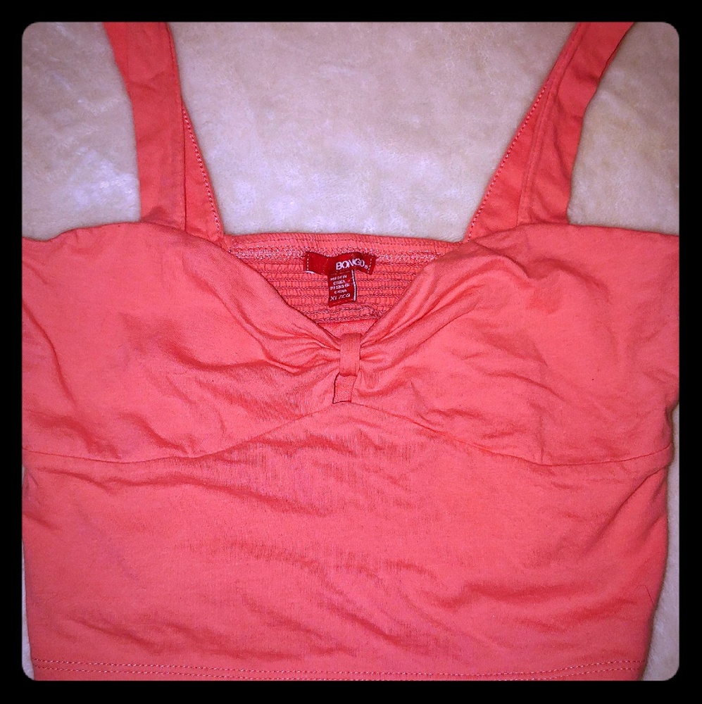 Bongo XL pink crop top
